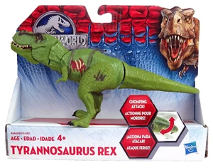 Jurassic World TYRANNOSAURUS REX grüne Variante mit Chomping Attack Neu in OVP Alter 4+ - Bild 1 von 4