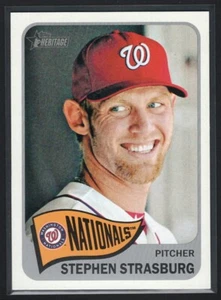 Stephen Strasburg 2014 Topps Heritage #470 Short Print - Washington Nationals - Picture 1 of 2