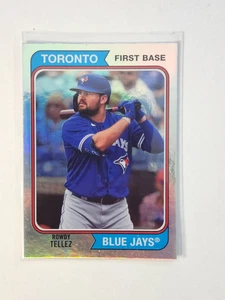 Topps Archives Silver Foil Rowdy Tellez #170 2020 (exclusivo de Target) - Imagen 1 de 2
