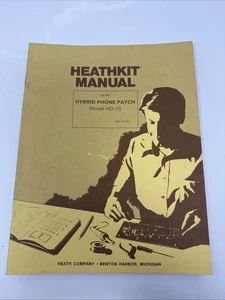 Heathkit Manual - Hybrid Phone Patch - Model HD-15 - Vintage - Picture 1 of 6