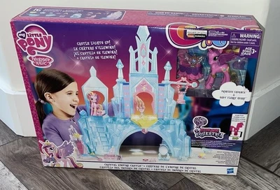My Little Pony CRYSTAL EMPIRE CASTLE 2016 MLP Cadance & Flurry Heart_B5255_NRFB - Image 1 of 4