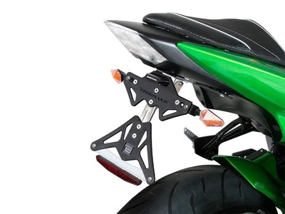 SUPPORT DE PLAQUE D'IMMATRICULATION BARRACUDA POUR KAWASAKI Z1000 2007-2009 - Photo 1/2