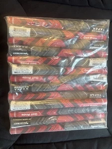 Golf Pride Decade Cord Plus4 Standard Grip (Red) SET OF 13 - Picture 1 of 3