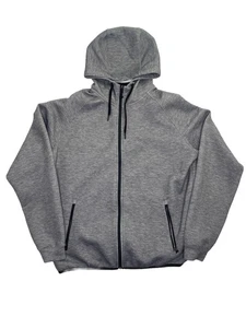 32 Degrees Heat Mens Tech Full Zip Hoodie Gray With Zip Pockets Size Large - Picture 1 of 5