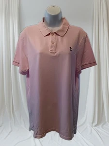 J. Crew Sz L Nautical Themed Polo Shirt/Blouse, Pink. E-3 - Picture 1 of 9