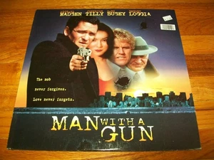 MAN WITH A GUN Laserdisc LD GOOD CONDITION RARE MICHAEL MADSEN STARS GREAT FILM - Picture 1 of 1