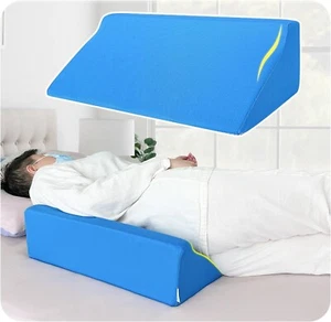 Bed Wedges & Body Positioners Curved Body Positioning Wedge Pillow Side Sleeping - Picture 1 of 5
