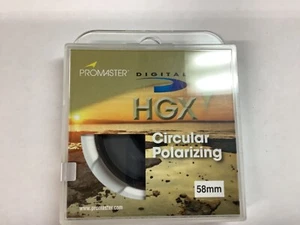 PROMASTER 58mm Digital HGX Circular Polarizer Prime Filter NOS Sealed - Picture 1 of 1