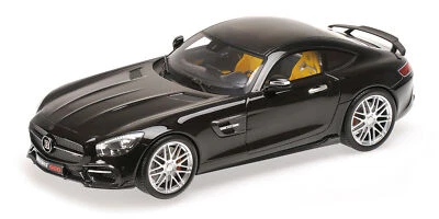 Minichamps 1/18 BRABUS 600 AUF BASIS MERCEDES-BENZ AMG GT S 2015 BLACK - Immagine 1 di 4