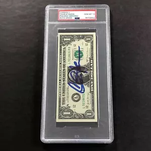 Charlie Sheen Signed Dollar Bill PSA/DNA Slabbed Auto Grade 10 - Picture 1 of 3