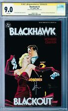 Blackhawk: Iron Dreams Bloody #3 CGC SS 9.0 (1988, DC) Signed by Howard Chaykin