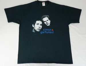 Vintage 2003 Simon & Garfunkel Old Friends tour shirt tagged XL folk rock duo - Picture 1 of 19