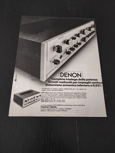 1976 DENON VERSTÄRKER PMA 700Z HIFI 70ER JAHRE WERBUNG VINTAGE A 1970's - Bild 1 von 1