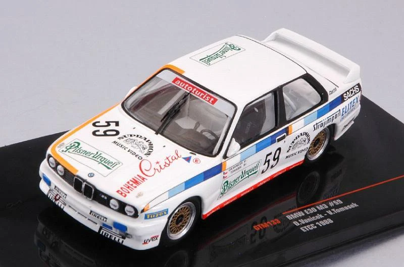 BMW M3 E30 ETCC 1988 Vanicek-Tomasek 1:43 IXO GTM133 - Immagine 1 di 1