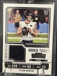 TYSON BAGENT--2023 PANINI CONTENDERS---ROOKIE TICKET--JERSEY---FREE SHIPPING - Picture 1 of 2
