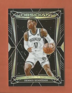 2023-24 PANINI OBSIDIAN DENNIS SCHRODER #18 BROOKLYN NETS - Picture 1 of 2