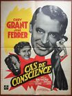 Poster Case Of Conscience Crisis Cary Grant Jos Ferrer Paula Raymond 60x80cm