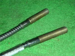 2 piezas 062 IT13S BANNER FIBRA ÓPTICA VIDRIO ACERO INOXIDABLE CABLE SENSOR 37-1/2" 5/16-24 - Imagen 1 de 1