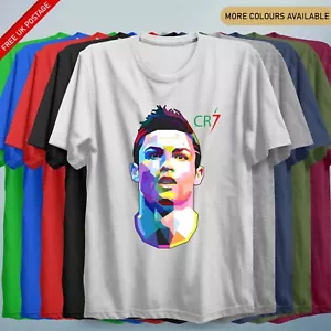 CR7 Kids TShirt CRISTIANO RONALDO Top Unisex Boys Girls Men's Graphic T SHIRT - Picture 1 of 4