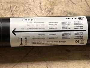Xerox 6R1514 Toner Cartridge, 15,000 Page-Yield, Yellow (XER006R01514) - Picture 1 of 8