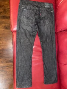 Men’s 511 Levi Jeans Black With Zippered Pockets Rare Size 32X30 Worn Less than - Picture 1 of 10