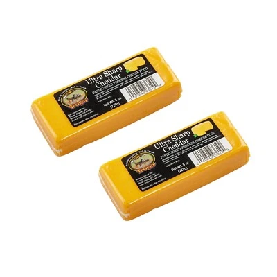 TROYER CHEESE INC Troyer Cheese Shelf Stable Cheese Food Unsliced Pasteurized 8 oz Pack of 2