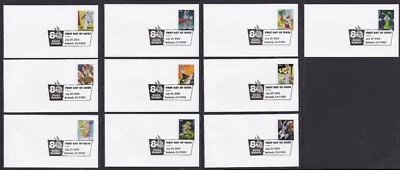 US 5494-5503 Bugs Bunny (set of 10) BWP FDC 2020 - Image 1 of 4