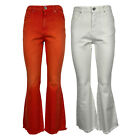 TAKE TWO Jeans Femme Coton Bull Couleur Avec Décoloration DKE4567 Wanda