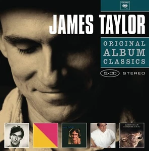 James Taylor Original Album Classics 5-CD+Bonus Tracks NEW SEALED JT/Flag+ - Picture 1 of 4