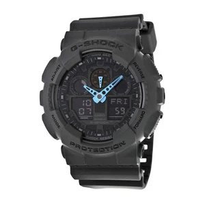 Casio G Shock Grey Digital Dial Resin Men's Watch GA100C-8ACR - Picture 1 of 3