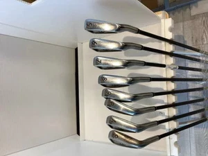 Titleist VG3 2012 Iron Set 5-9,Pw,Aw,Sw 8pc Flex S VG-I Graphite - Picture 1 of 5