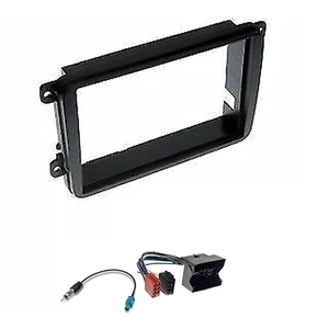 Doppel ISO Blende für Autoradio One Din VW Golf 5 - - Bild 1 von 1