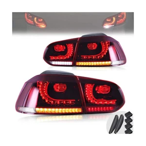 LED Rückleuchten für 2008-2014 Golf 6 MK6 GTI sequentielle Blinker - Bild 1 von 6