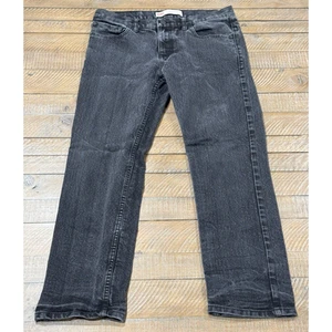 Levi’s 511 Fit Slim Straight Jeans Black Washed - Husky Boys Size 14 W 33 L 28 - Picture 1 of 9