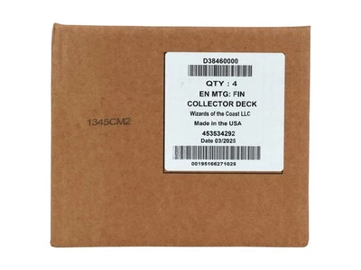 MAGIC THE GATHERING FINAL FANTASY COMMANDER BUNDLE 4-DECK CASE (PRESELL) - Image 1 of 2