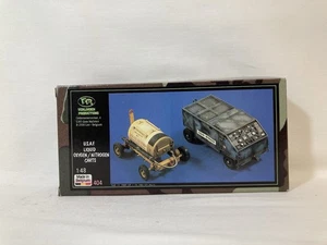 [1714]1Verlinden - Oxygen/Hydrogen Carts 1:48 (404) Vintage Modeling - Picture 1 of 7