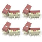 Mouse Micro Switch 3Pins HUANO Mice Micro Mute Button Microswitch White Dot