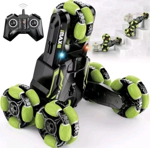 RC Stunt Car with Double Sided Flip & Rotating, Indoor/Outdoor All Terrain - Picture 1 of 7
