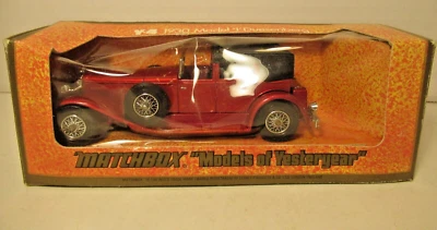 Vintage 1973 Matchbox Car Models of Yesteryear Y-4 1930 Model J Duesenberg 43:1 - Image 1 of 4