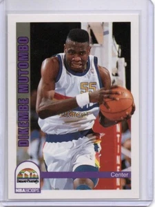 Dikembe Mutombo 1992-93 NBA Hoops - #60 (RC) Denver Nuggets - Picture 1 of 2