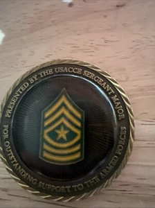 Army Contracting Agency Command Euro PE Challenge Coin - Picture 1 of 7