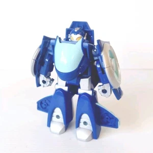 Playskool Transformers Rescue Bots Academy Whirl The Flight-Bot Blue Jet - Picture 1 of 7