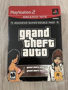 Grand Theft Auto III & Vice City Double Pack : PS2 Complete with Posters / CIB - Picture 1 of 6