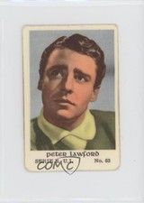 1954 Dutch Gum Serie E Peter Lawford #63 f5h
