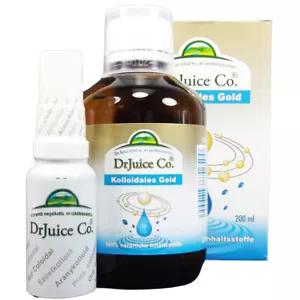 Drjuice Co.Colloidal Gold 1-3 Ppm, 200ml Dr. Juice Co - Picture 1 of 2