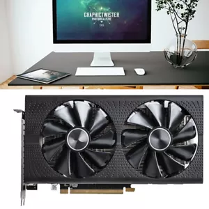 RX 580 8GB Graphics Card with Dual Fan PC Video Card GDDR5 256-Bit for Gaming - Picture 1 of 11