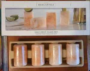 Studio Mercantile Salt Shot Glass Set (Crafted from Himalayan Salt) (4) - Picture 1 of 7