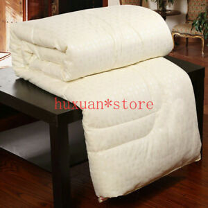 Chinese Silk Comforter Quilt Duvet Filler Mulberry Silk Blanket Winter Hot