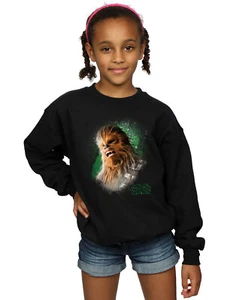 Star Wars Girls The Last Jedi Chewbacca Brushed Sweatshirt - Picture 1 of 13
