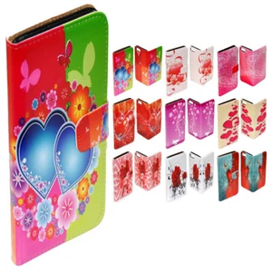 For OPPO Series - Valentine Love Theme Print Wallet Mobile Phone Case Cover #3 - Picture 1 of 10
